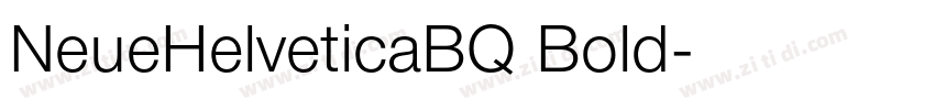 NeueHelveticaBQ Bold字体转换 NeueHelveticaBQ Bold字体转换